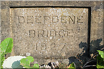 TQ1850 : Plaque, Deepdene Bridge by Ian Capper
