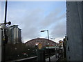 West Brompton station: the main line and Overground platforms