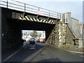 A483 with railway overbridge