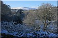SX6659 : Snow covered Ugborough Beacon on Dartmoor by Adrian Platt