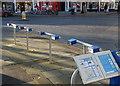 New bike racks and pay station in Bristol city centre