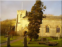 SD7469 : Clapham church. by steven ruffles