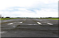 TM1488 : Tibenham airfield (Norfolk Gliding Club) - runway 26 by Evelyn Simak