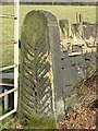 SE0919 : Old gatepost on Broad Carr Lane by Stephen Craven