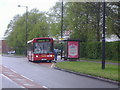 299 bus on Bramley Road, Cockfosters