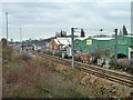 Lea Valley line towards Stratford