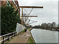 Timber unloading facilities, Lea Navigation