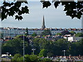 View of the heights of Clifton from Ashton Bridge