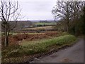 View north on Blackhouse Lane