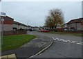 Looking from Merryfield Avenue into Kingsclere Avenue