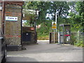 Entrance to Bricket Wood station