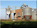 Grain silos by Manor Farm, Cantley