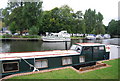 Boats moored on the River Medway