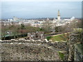 View of City Hall from Cardiff Castle