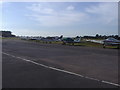 Planes parked at Elstree aerodrome