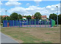 Basketball park near Malago Vale, Bristol