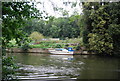 Boat moored on the Medway