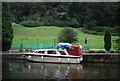 Boat moored on the River Medway