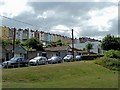 Terraced houses in Bedminster overlooking the Malago Greenway