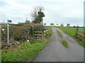 Track and footpath junction