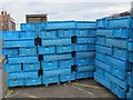 Fish boxes, Eyemouth Harbour