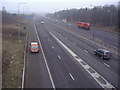 M1 Motorway northbound, Elstree