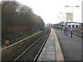 Rochdale station, looking toward Manchester