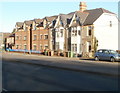 Older and newer housing, Commercial Street, Pontllanfraith