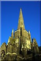 Tower and spire, Abney Park cemetery chapel