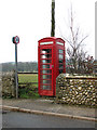 TF9740 : Old K6 telephone box in Westgate by Evelyn Simak