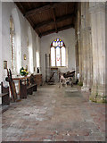 TF9439 : All Saints' church in Wighton - north aisle by Evelyn Simak
