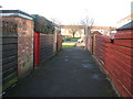 Walkway of Butts Close, Bridlington