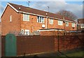 Rear of houses, Jubilee Avenue, Bridlington