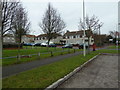 Approaching a postbox in Middle Park Way