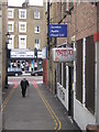 Symes Mews, leading to Camden High Street