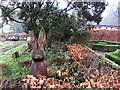 Rabbit carving, Tannaghmore Gardens