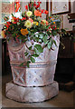 St Michael the Archangel, Llanyblodwel - Font