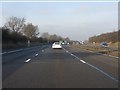 M6 motorway in cutting near Western Downs