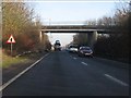 A534 at Maw Lane overbridge