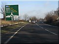 A534 approaching the Wheelock bypass