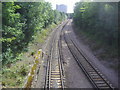 Railway line from Sutton Common Road