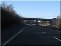 M54 Motorway - junction 6 roundabout bridge