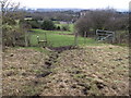 Footpath towards Bowlacre Farm