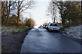 Parked cars on Lovely Hall Lane