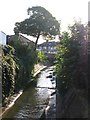 The River Ravensbourne east of Chelford Road, BR1