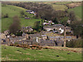 Lothersdale from the Pennine Way