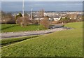 Driveway to the Richard Dunn Sports Centre car park