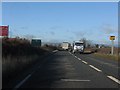 SJ3522 : A5 north of Shottaton crossroads by Peter Whatley