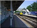 Train at Ewell East station