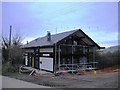 New house under construction, Kingswood Road, Kington